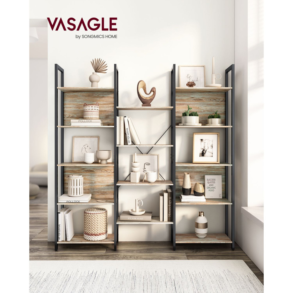Produktbild för Ladder Shelves Milky Coffee Color 158x24x166cm