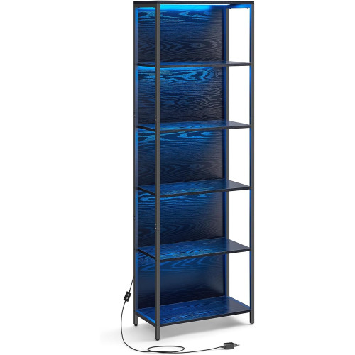 VASAGLE Bookshelf 60x30x178cm