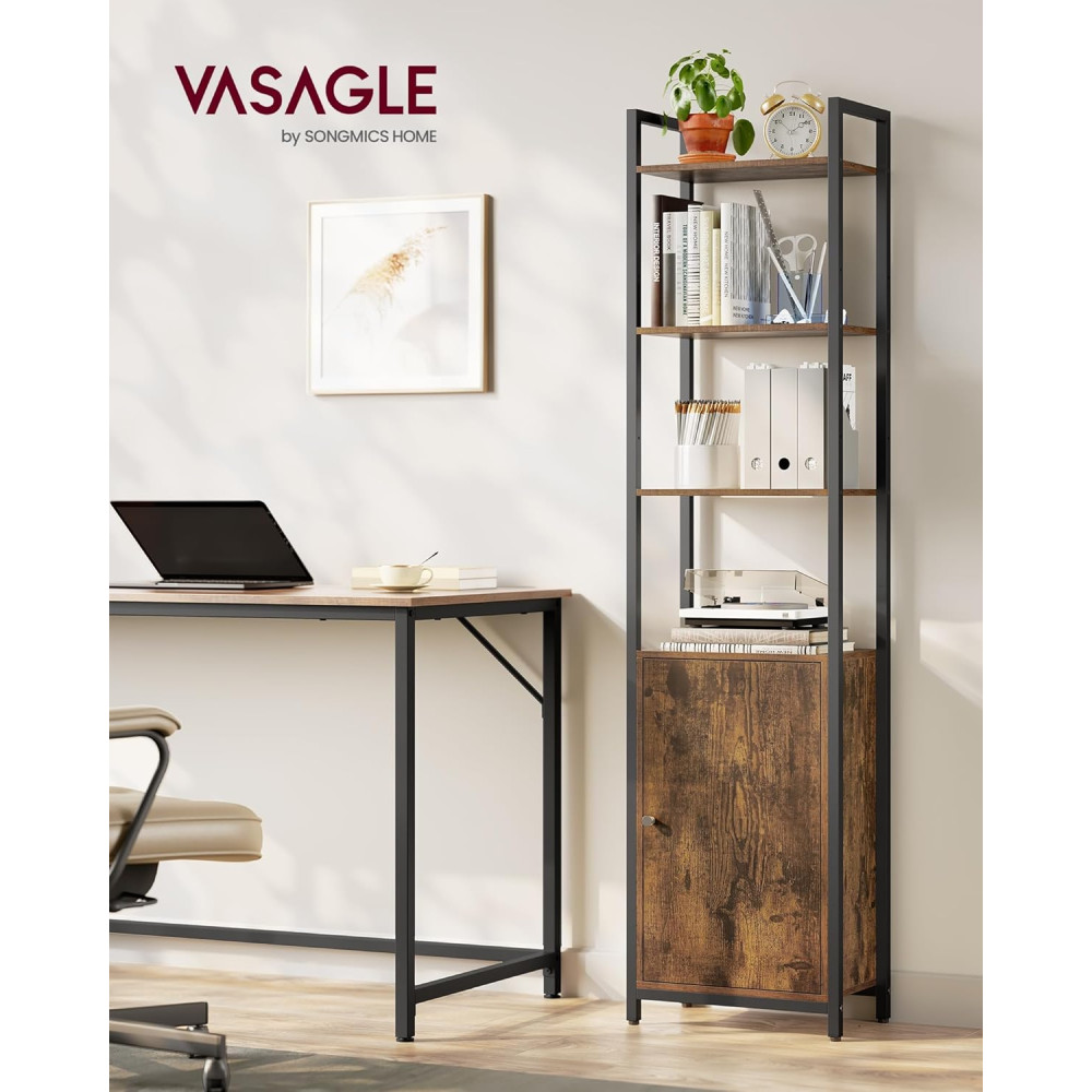 Produktbild för Bookshelf Yellowish Brown 40x24x160cm