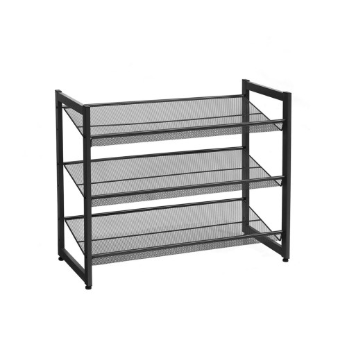 Songmics Shoe Rack Black 74x31x62cm