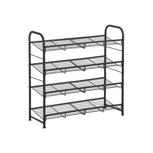 Songmics Shoe Rack Black 69x28x65cm
