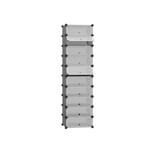 Songmics Plastic Cube Storage Grey 43x31x173cm