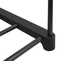 Produktbild för Shoe Rack Black 45x30x106cm