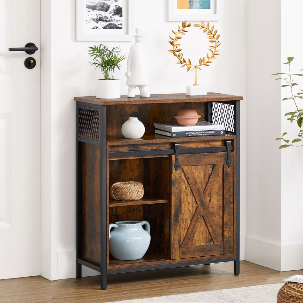 Produktbild för Storage Cabinets Black, Antique Color 70x30x80cm