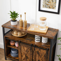 Produktbild för Storage Cabinets Black, Antique Color 100x33x80cm