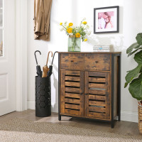 Produktbild för Storage Cabinets X: Antique, Black 69x30x80cm