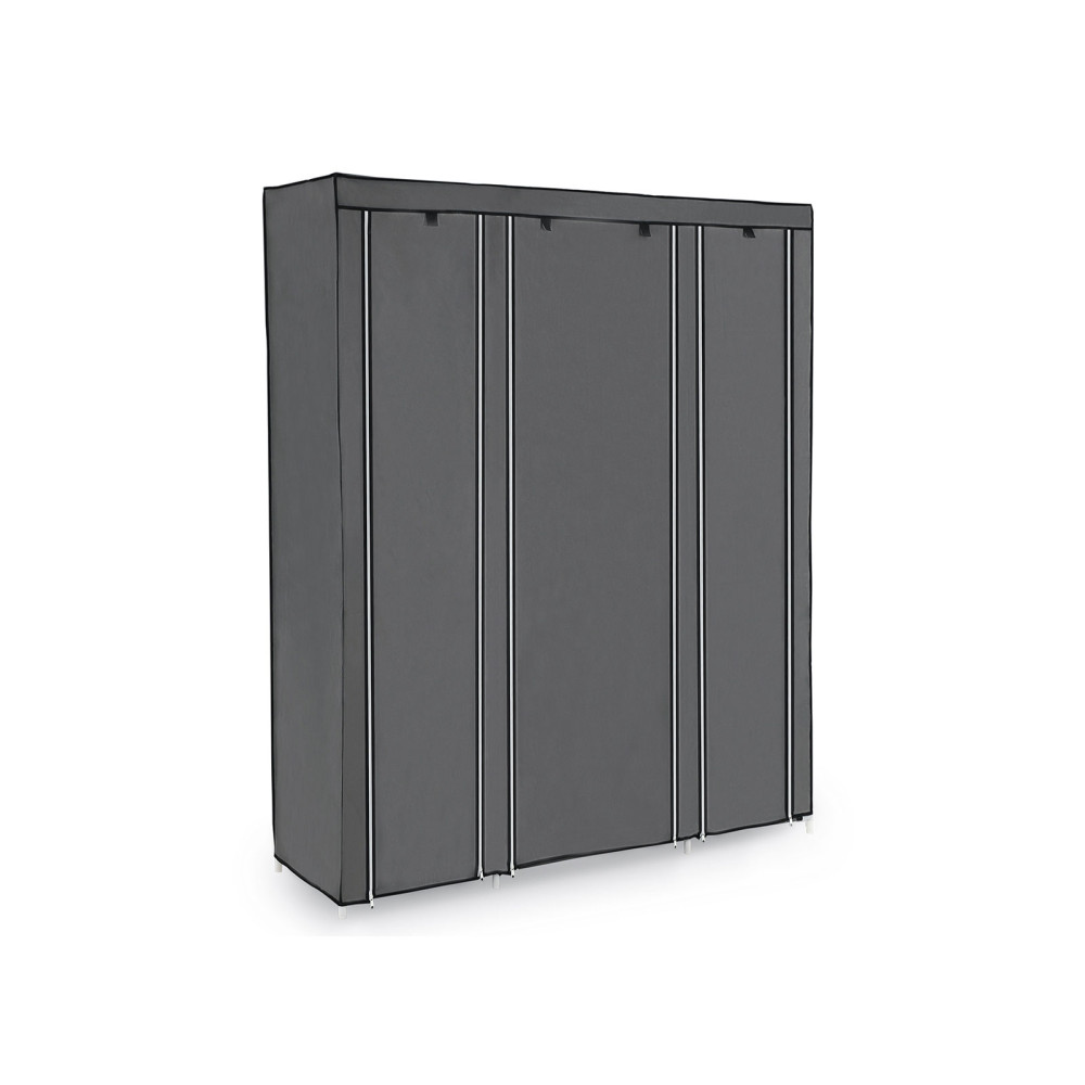 Produktbild för Wardrobe Grey 150x45x175cm