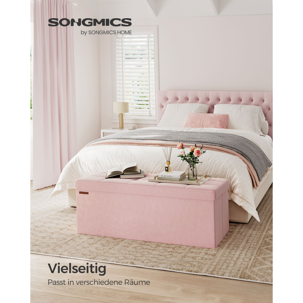 Produktbild för Benches Pink 110x38x38cm