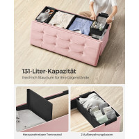 Produktbild för Benches Pink 110x38x38cm