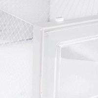 Produktbild för Plastic Shoe Box White 35 X 25 X 19cm
