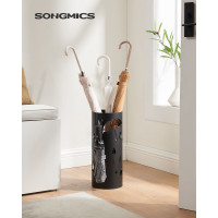 Produktbild för Umbrella Holder Black 17x17x41cm