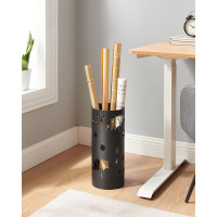 Produktbild för Umbrella Holder Black 17x17x41cm