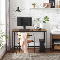 Produktbild för Computer Desk Black, Retro Color 120x60x75cm