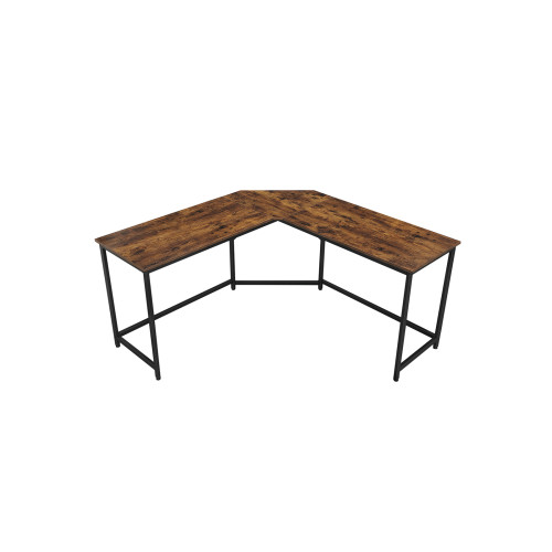 VASAGLE Computer Desk X: Antique, Black 149x149x75cm