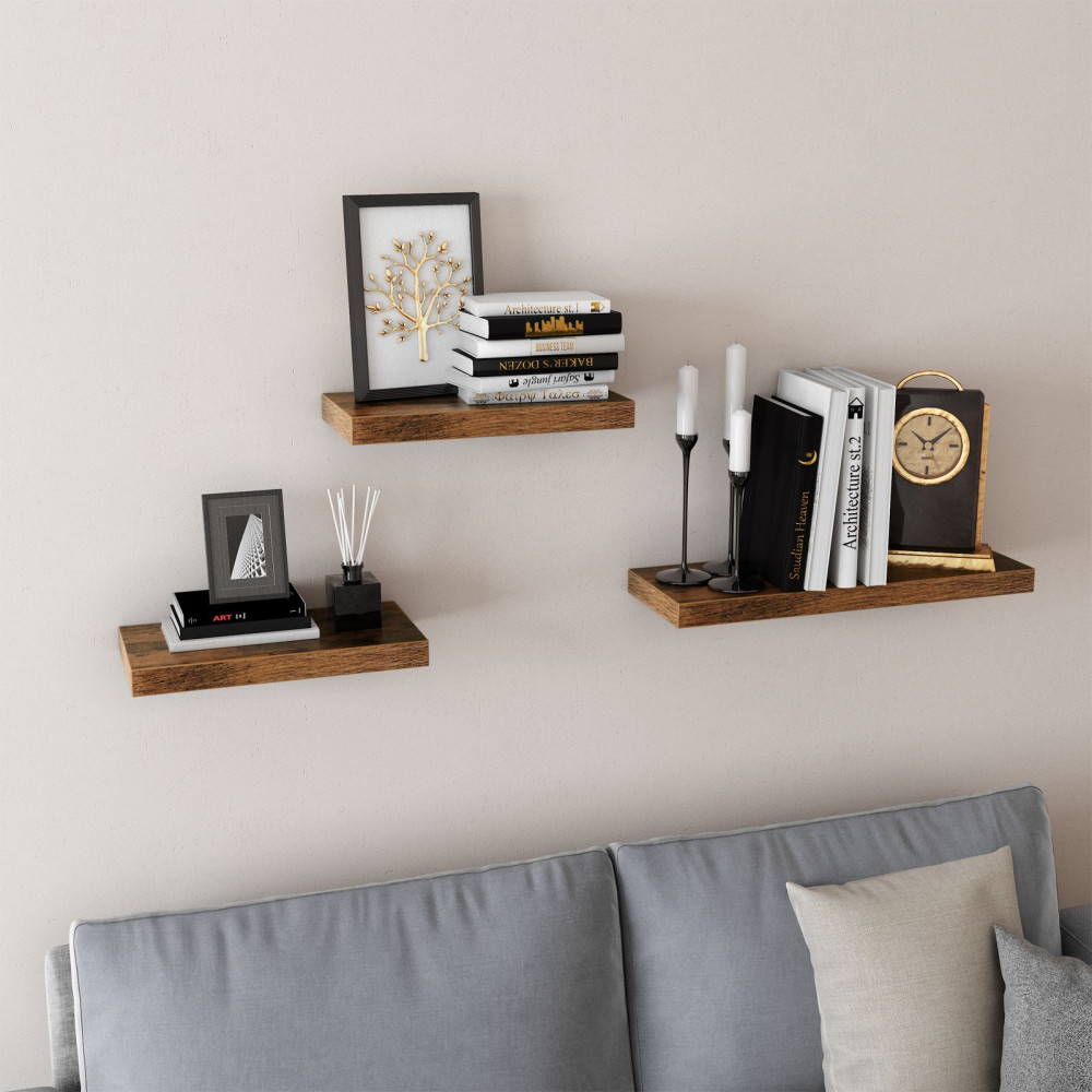 Produktbild för Wall Shelf X: Antique 40x20x4cm