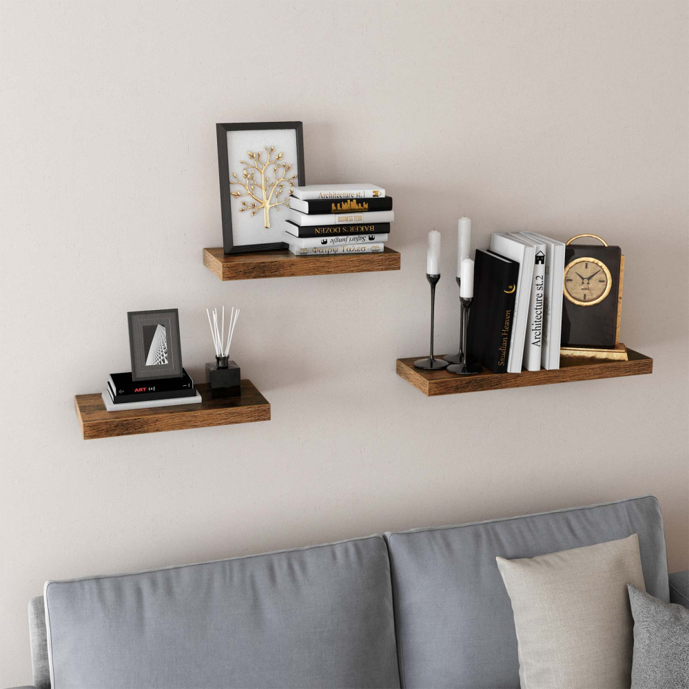 Produktbild för Wall Shelf X: Antique 60x20x4cm