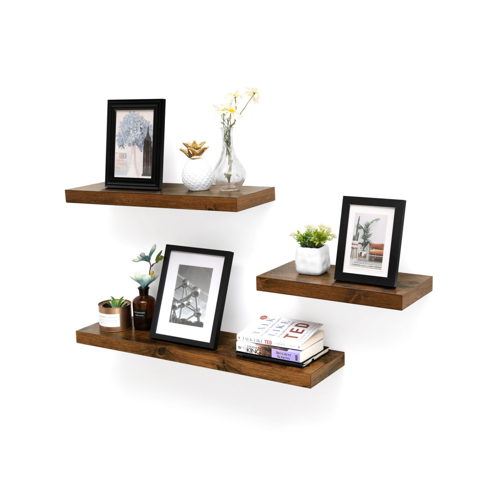 Produktbild för Wall Shelf X: Antique 80x20x4cm