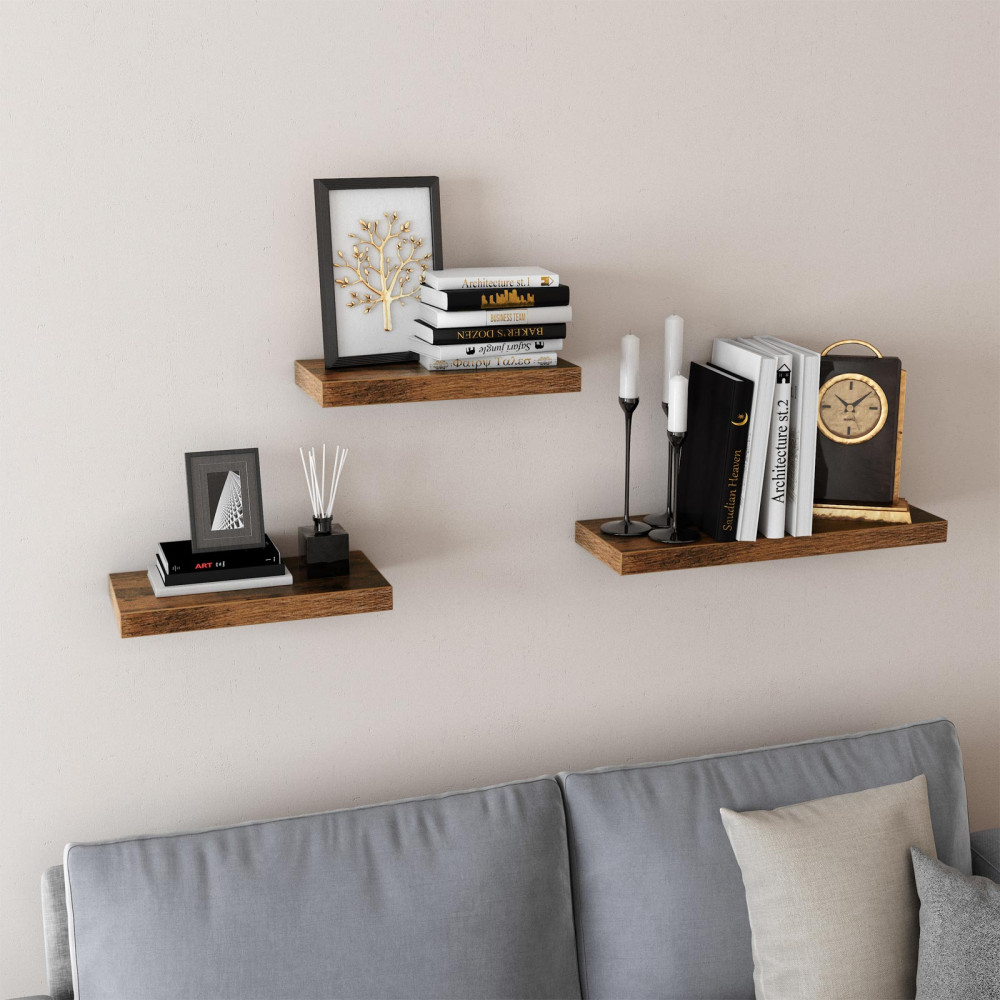 Produktbild för Wall Shelf X: Antique 80x20x4cm