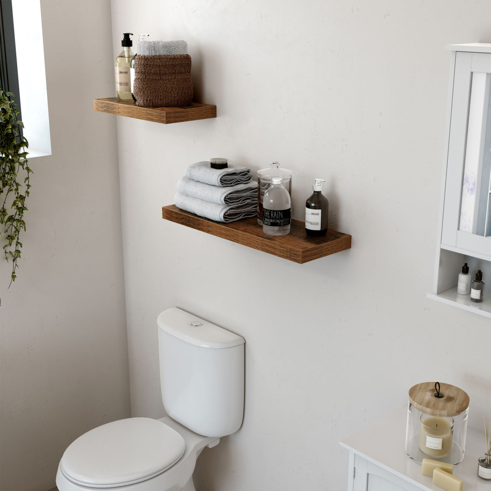 Produktbild för Wall Shelf X: Antique 80x20x4cm