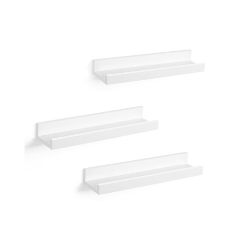 Songmics Wall Shelf White 38x10x5cm