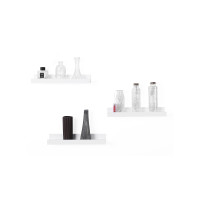 Produktbild för Wall Shelf White 38x10x5cm