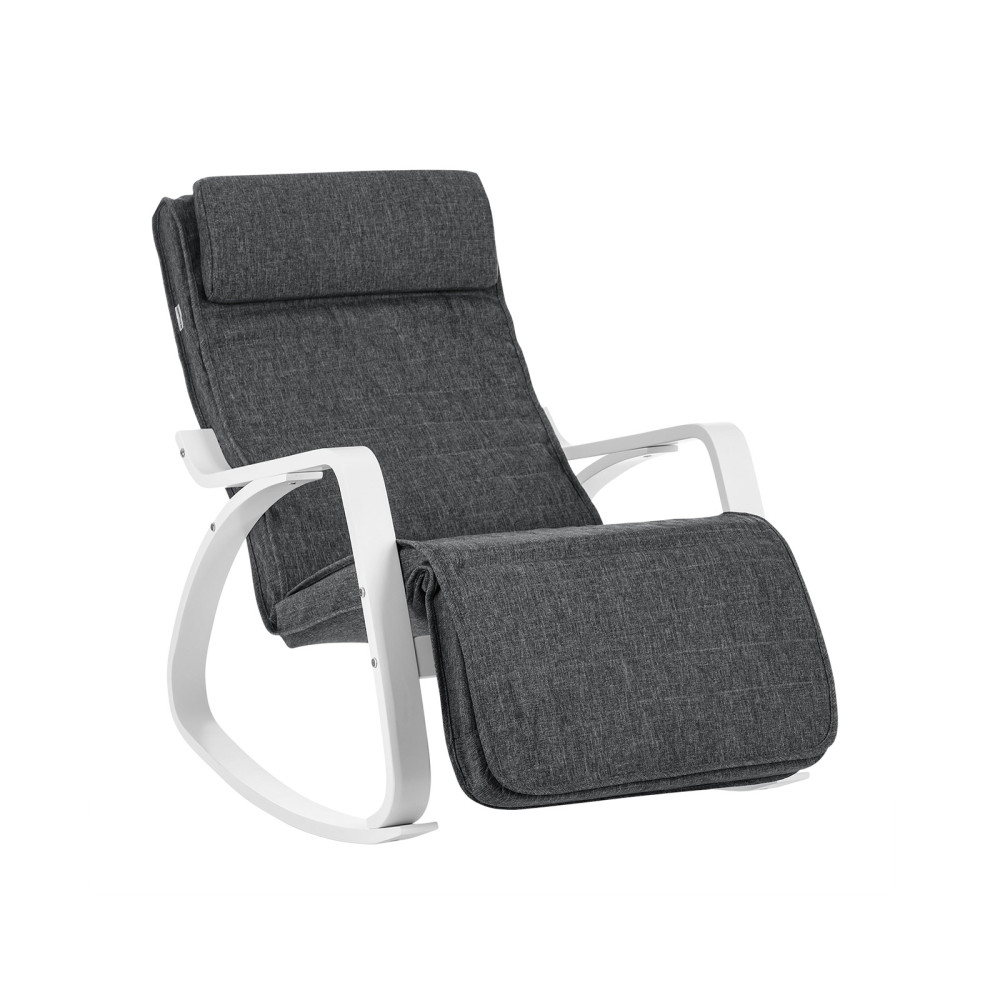 Produktbild för Bentwood Chair Grey, White Handrail 122x67x84cm