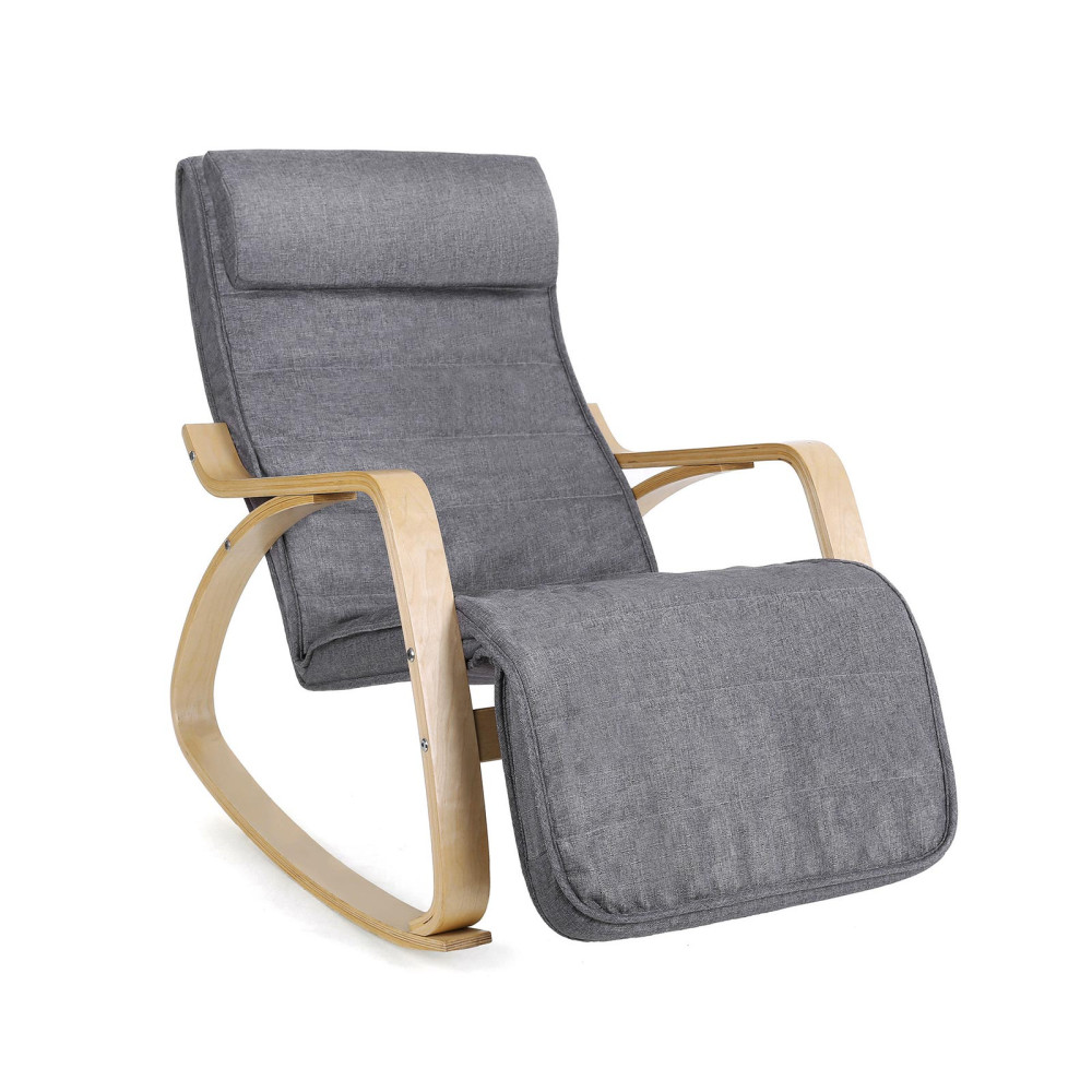 Produktbild för Bentwood Chair Grey, Primary Color Armrest 122x67x84cm