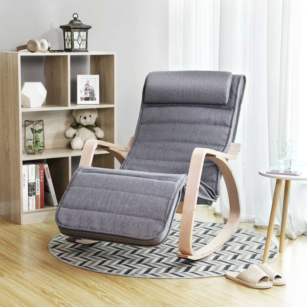 Produktbild för Bentwood Chair Grey, Primary Color Armrest 122x67x84cm