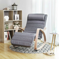 Produktbild för Bentwood Chair Grey, Primary Color Armrest 122x67x84cm