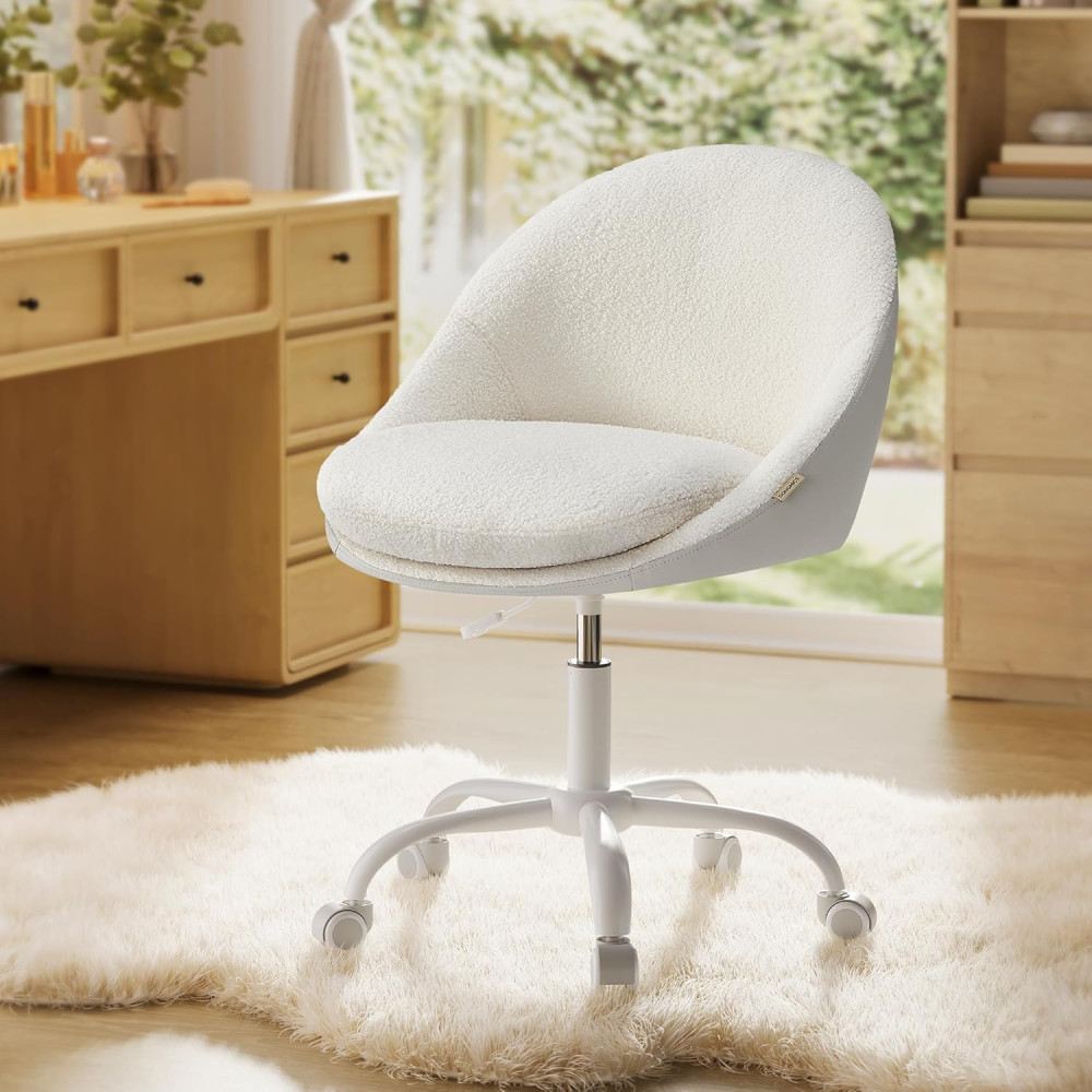 Produktbild för Office Chair Milky Coffee Color 56x60x83/93