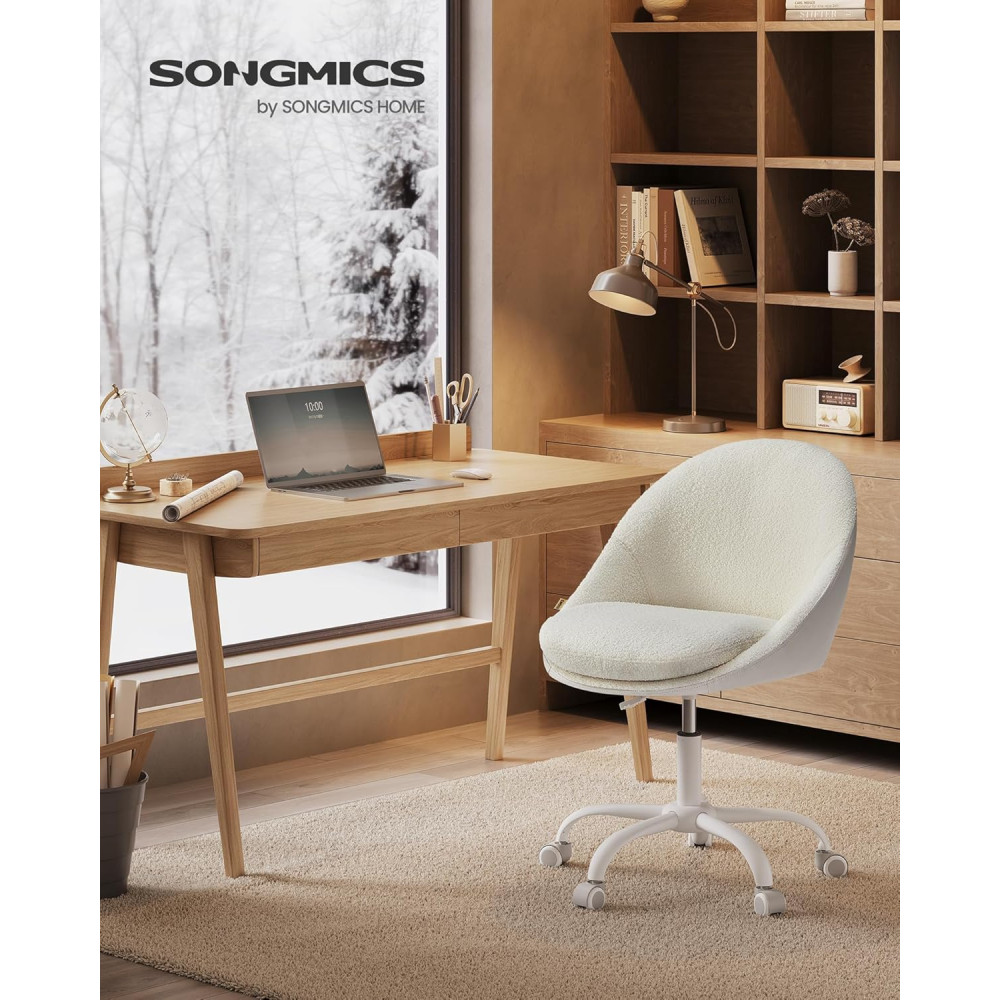 Produktbild för Office Chair Milky Coffee Color 56x60x83/93
