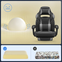 Produktbild för Office Chair Black 71×66×(120-130)cm