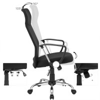 Produktbild för Office Chair Black 58×59×(115-123)cm