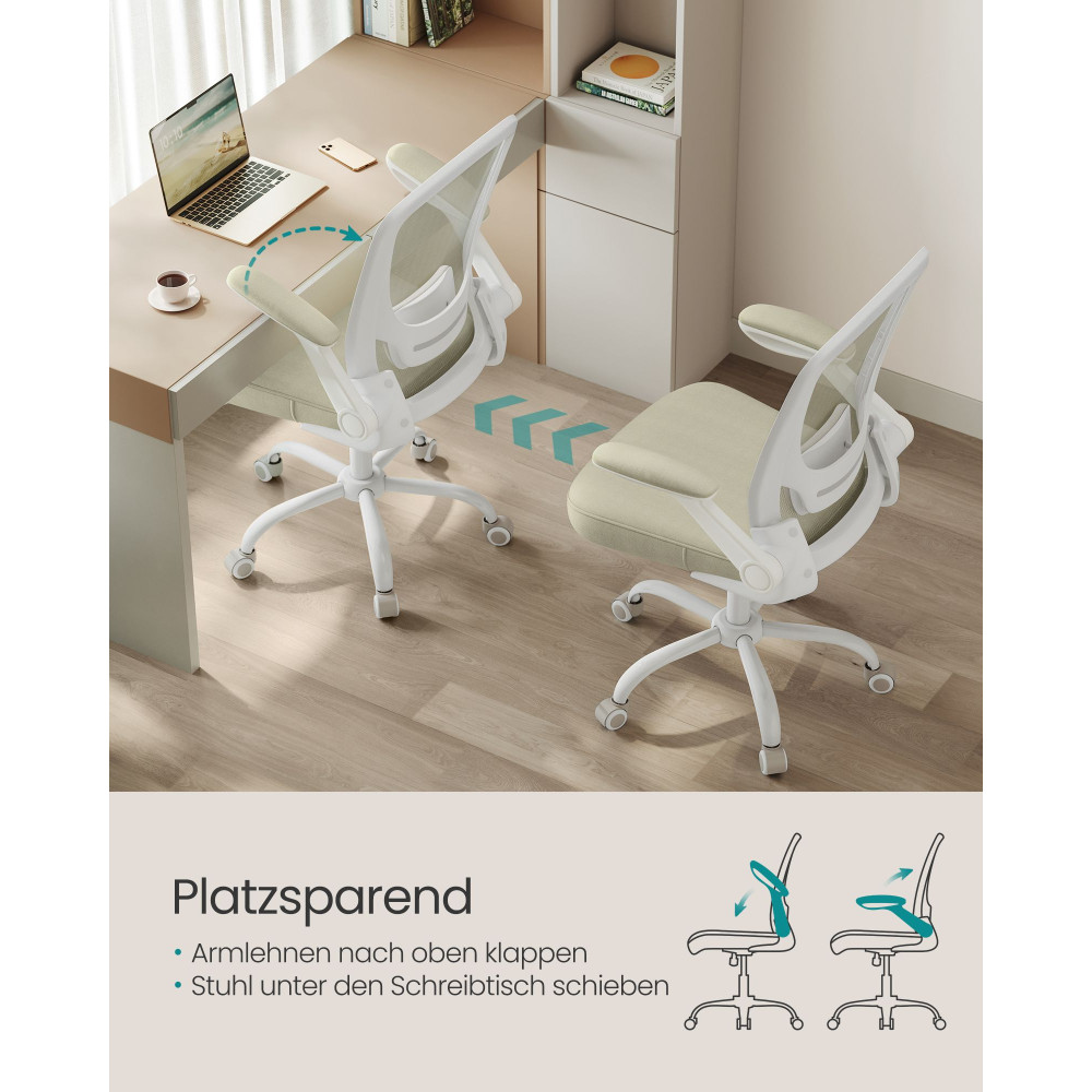 Produktbild för Office Chair Milky Coffee Color 64*60*(103-110)