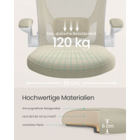 Produktbild för Office Chair Milky Coffee Color 64*60*(103-110)