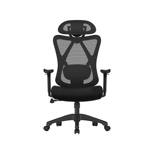 Songmics Office Chair Black 70×71×(114-124)cm