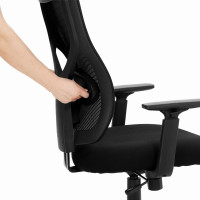 Produktbild för Office Chair Black 68×67×(108-115)cm