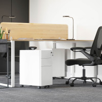 Produktbild för File Cabinet White 30x46x59cm
