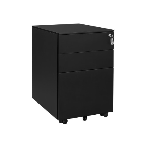 Songmics File Cabinet Black 39x52x60cm
