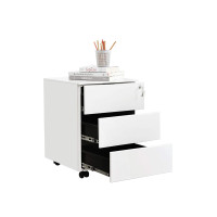 Produktbild för File Cabinet White 55x45x39cm