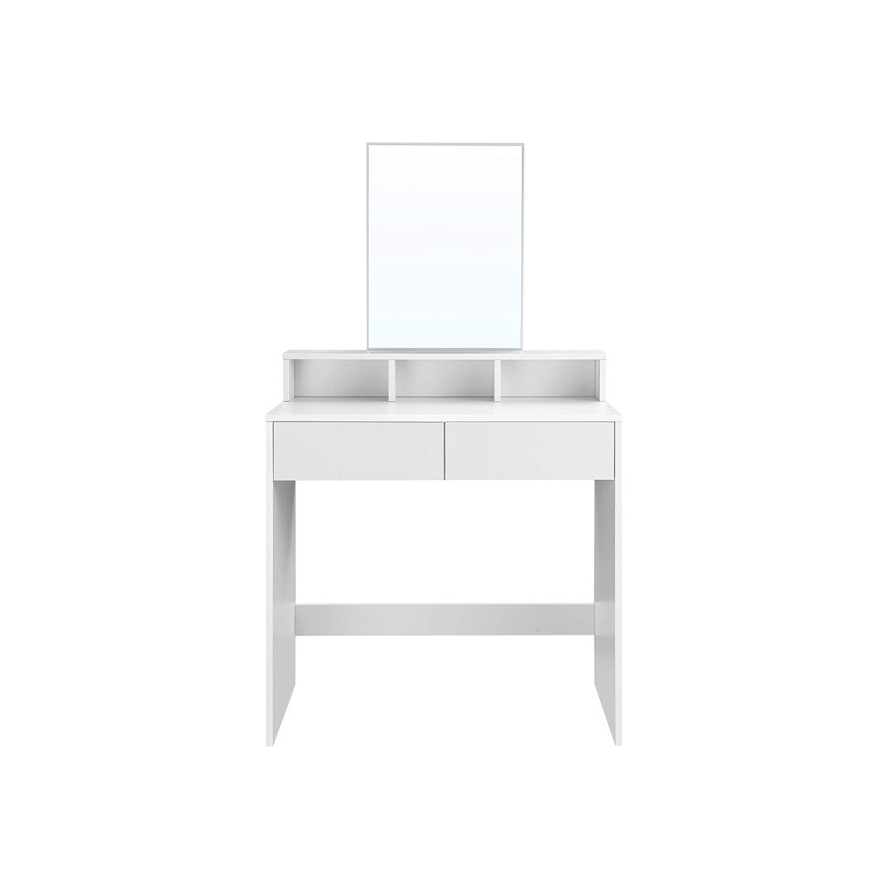 Produktbild för Vanity Table White 80x40x140cm