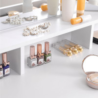 Produktbild för Vanity Table White 100x40x142cm