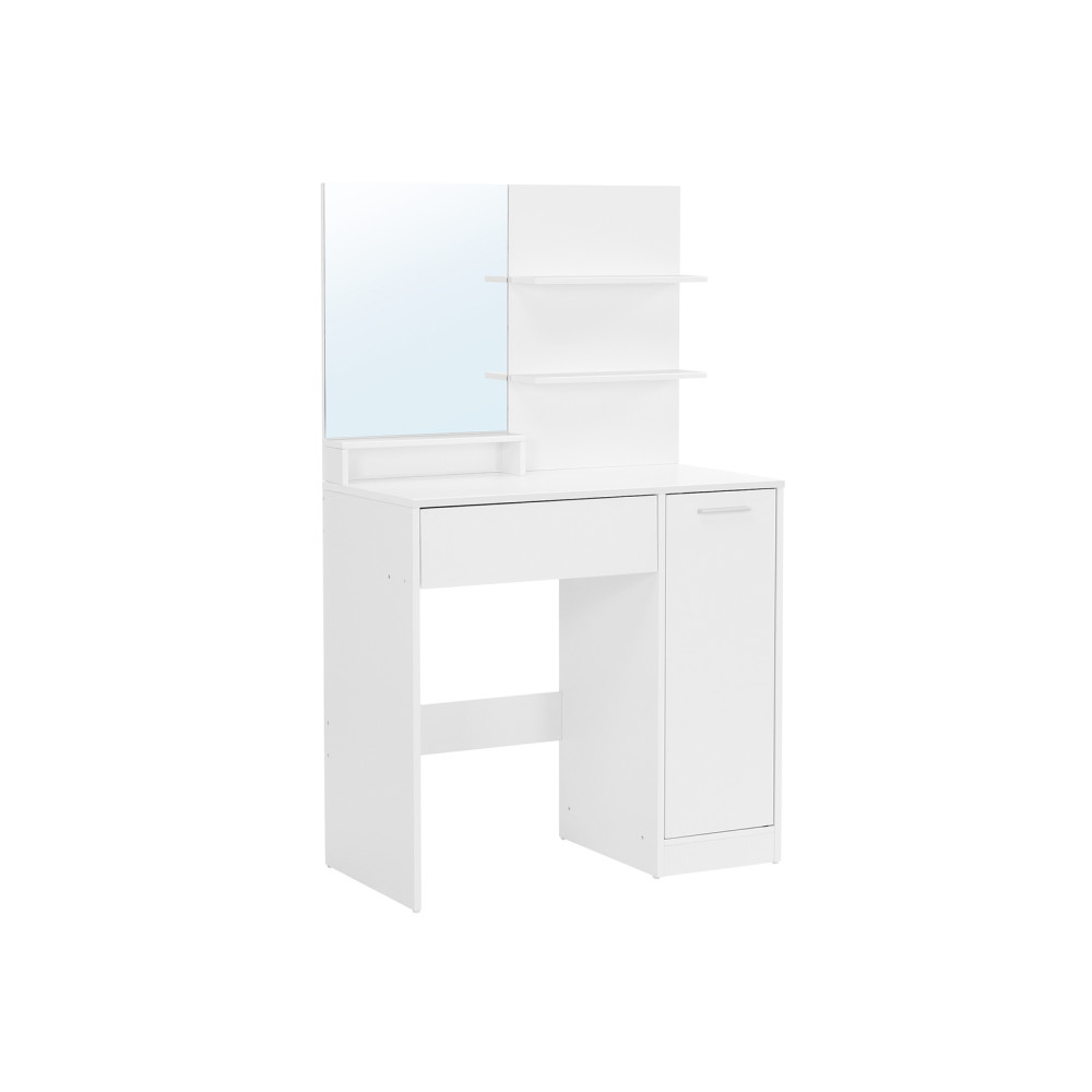 Produktbild för Vanity Table White 80x40x132cm