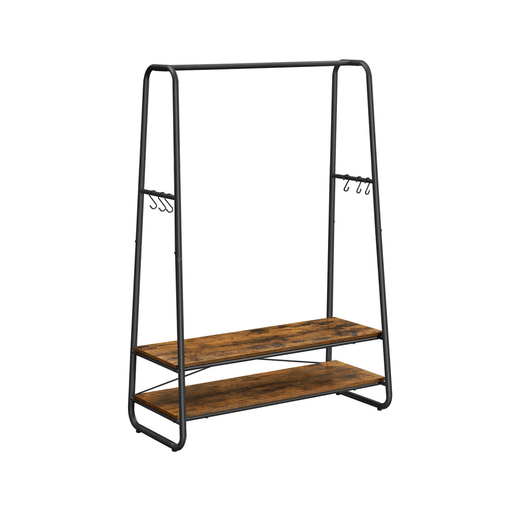Produktbild för Garment Rack Black 100x45x160cm
