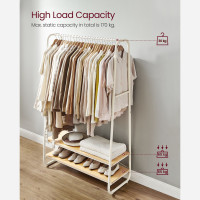 Produktbild för Garment Rack White 100x45x160cm