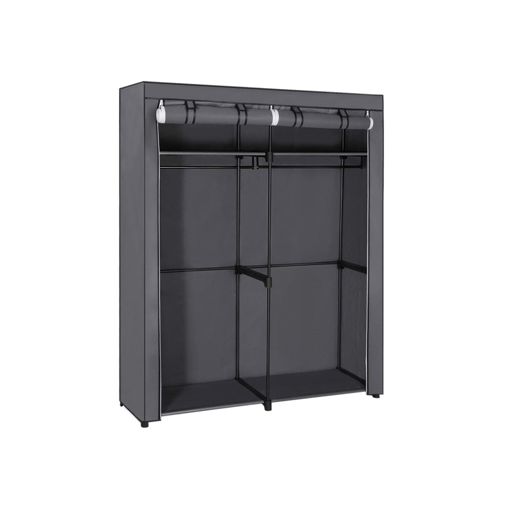 Produktbild för Wardrobe Grey 140x43x174cm