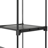 Produktbild för Wardrobe Grey 140x43x174cm