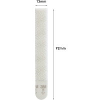 Produktbild för 3M Command Strips White Narrow 4 Sets