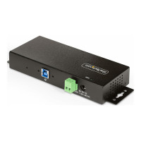Produktbild för StarTech.com 7-Port Managed USB Hub with 7x USB-A, Heavy Duty with Metal Industrial Housing, ESD & Surge Protection, Wall/Desk/Din-Rail Mountable, USB 3.0/3.1/3.2 Gen 1 5Gbps - hubb - 7 portar - TAA-kompatibel