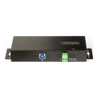 Produktbild för StarTech.com 7-Port Managed USB Hub with 7x USB-A, Heavy Duty with Metal Industrial Housing, ESD & Surge Protection, Wall/Desk/Din-Rail Mountable, USB 3.0/3.1/3.2 Gen 1 5Gbps - hubb - 7 portar - TAA-kompatibel